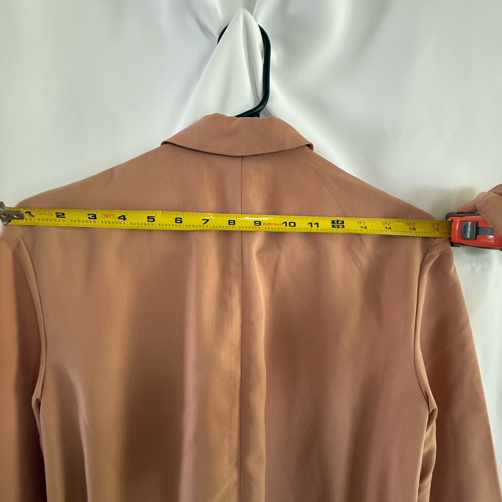 H&M | DIVIDED Modal-blend trenchcoat - Pink Beige - Picture 8 of 15
